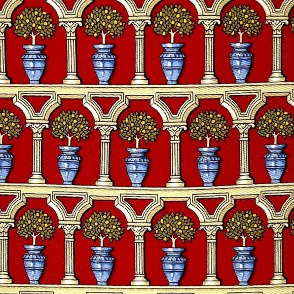 Eximious of London Topiary 100% Silk Necktie - Picture 2 of 12